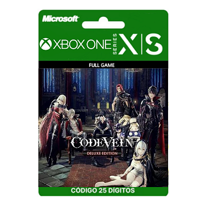 Code Vein Deluxe Edition Xbox One/Series X|S 25 Dígitos