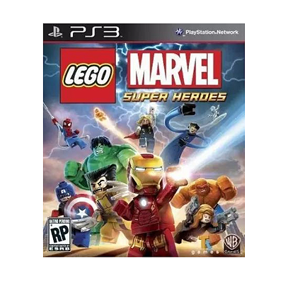 Lego Marvel Super Heroes Mídia Digital Ps3 Psn