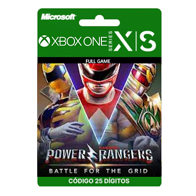 Power Rangers Battle for the Grid Xbox One/Series X|S 25 Dígitos