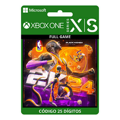 Nba 2K24 Edicão Black Mamba Xbox One/Series X|S 25 Dígitos