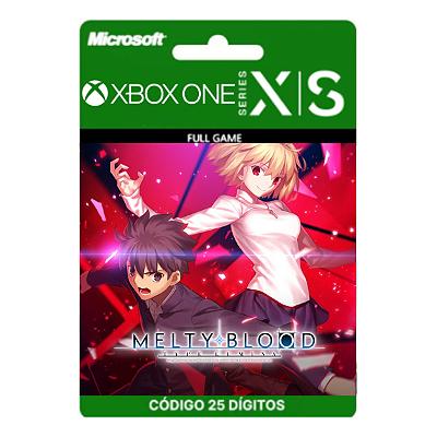 Melty Blood Type Lumina Xbox One/Series X|S 25 Dígitos