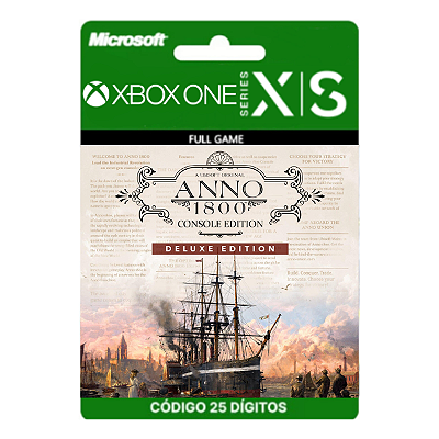 Anno 1800 Console Edition - Deluxe Xbox One/Series X|S 25 Dígitos
