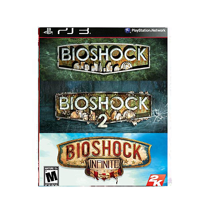 Bioshock Colection Mídia Digital Ps3 Psn