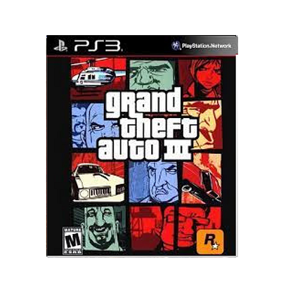 Grand Theft Auto III Gta 3 Mídia Digital Ps3 Psn