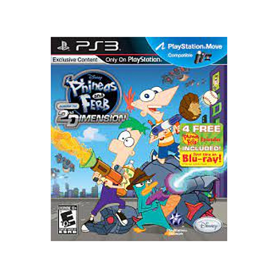 Phineas and Ferb Across the 2nd Dimension Mídia Digital Ps3 Psn
