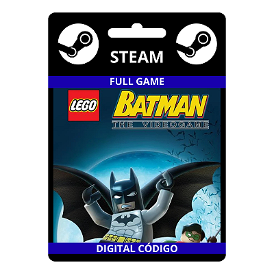 Lego Batman The Videogame Steam Código De Resgate Digital