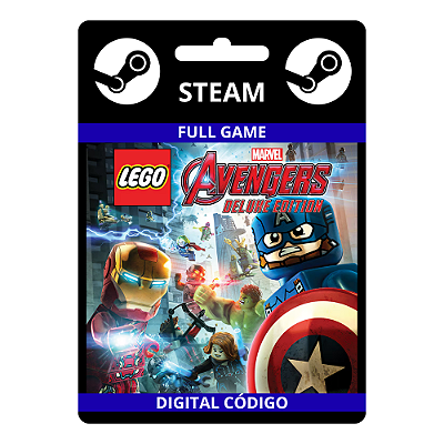 Lego Marvel Avengers Deluxe Edition Steam Código De Resgate Digital
