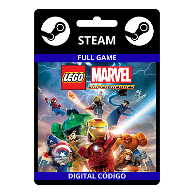 Lego Marvel Super Heroes Steam Código De Resgate Digital