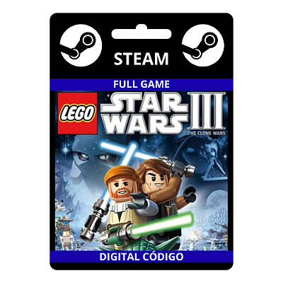 Lego Star Wars III The Clone Wars Steam Código De Resgate Digital