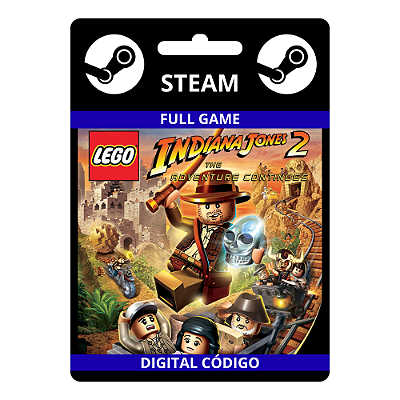 LEGO Indiana Jones 2 The Adventure Continues Steam Código De Resgate Digital