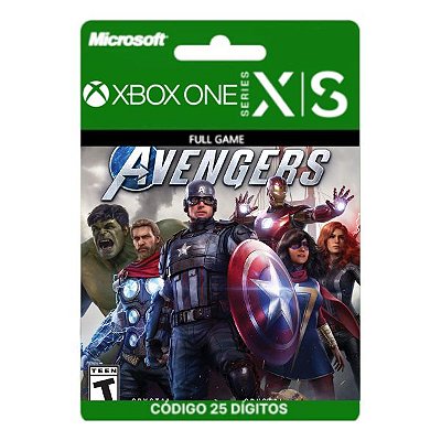 Marvels Avengers  Xbox One/Series X|S 25 Dígitos