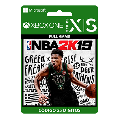 NBA 2K19 Xbox One/Series X|S 25 Dígitos