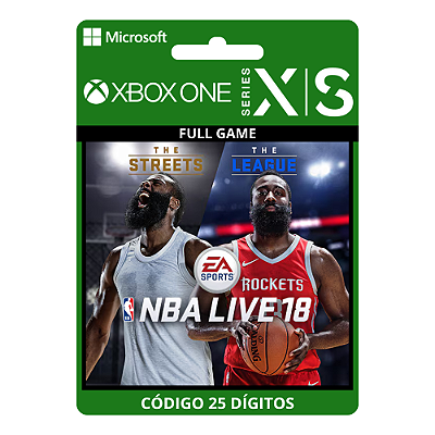 NBA LIVE 18: The One Edition Xbox One/Series X|S 25 Dígitos