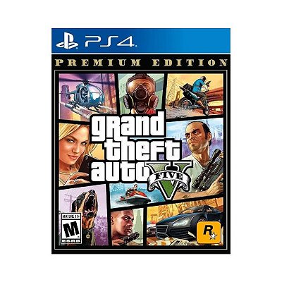 Gta 5 Grand Theft Auto V Edição Padrão Ps5 Mídia Digital