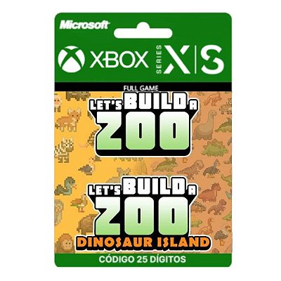 Let's Build a Zoo & Dinosaur DLC Bundle Xbox One/Series X|S 25 Dígitos