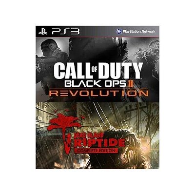 Call Of Duty 2 Revolution + Dead Island Riptide Complete Edition Mídia Digital Ps3 Psn