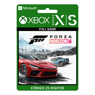 Pré-Venda Forza Horizon 6 Xbox Series X|S 25 Dígitos