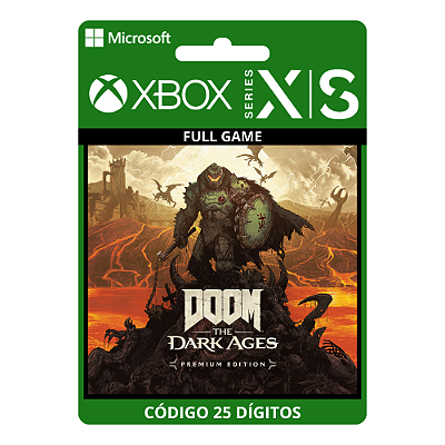 DOOM: The Dark Ages Premium Edition Xbox Series X|S / PC - 25 Dígitos