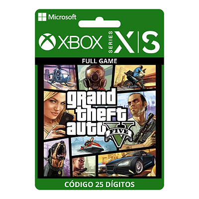 Grand Theft Auto V GTA 5 Xbox Series X|S 25 Dígitos