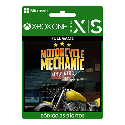 Motorcycle Mechanic Simulator 2021 Xbox One/Series X|S 25 Dígitos