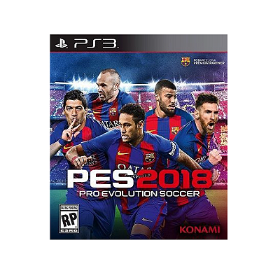 Pro Evolution Soccer 2018 PES 18 Mídia Digital PS3 Português