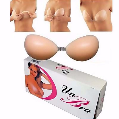 Sutiã  Silicone Invisível Aumenta Seios