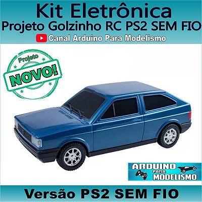 Projeto Gol Quadrado RC - Arduino p/ Modelismo - Kit Eletrônica