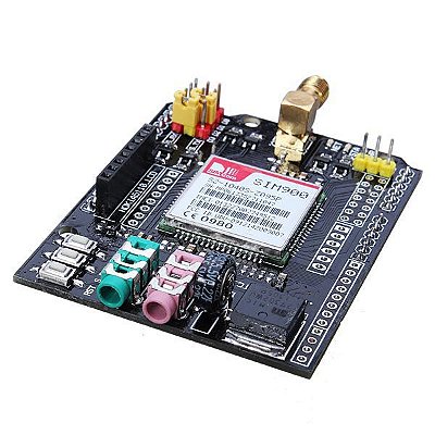 GSM GPRS Shield para Arduino EFCom SIM900 + Antena + Fonte