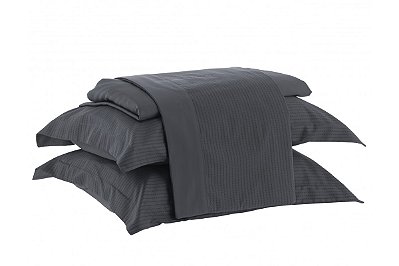 Jogo de Cama 300 Fios Chumbo Satinee King - Piolo - Kacyumara