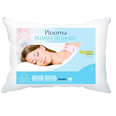 Travesseiro Plumas de Ganso 50X70 Firm - Plooma