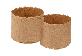 Forma para Panetone Forneável 500 gr com 100 Unidades