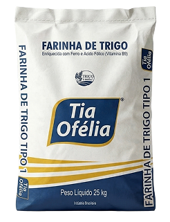 Farinha de Trigo Tia Ofélia 25kg