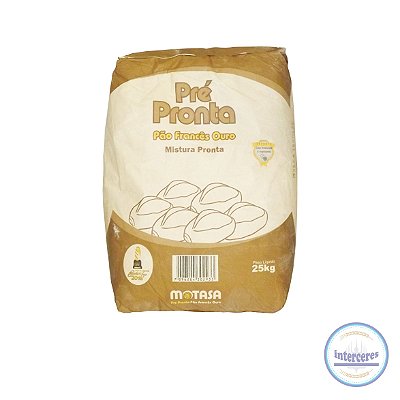 Pré Mistura Ouro Motasa Pão Frânces 25kg