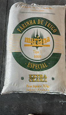 Farinha de Trigo Especial  Mariana EXTRA CLARA 25kg