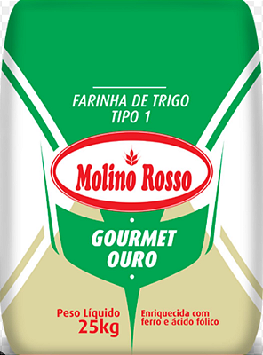 Farinha de Trigo Molino Gourmet Ouro - 25KG