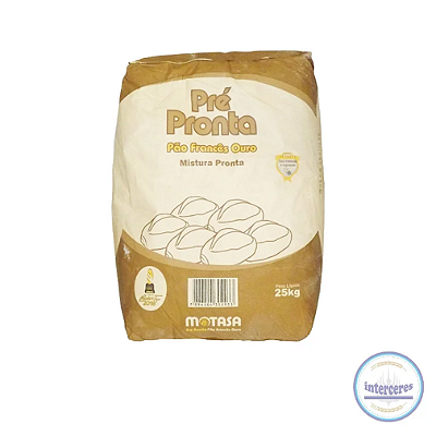 Pré Mistura Ouro Motasa Pão Francês 25kg