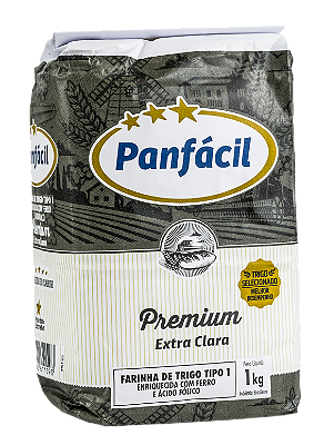 Farinha de Trigo Extra Clara P50 PanFácil 25kg