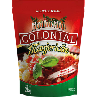 Molho Tomate Colonial com Manjericão 2 Kg