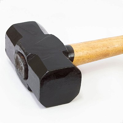 Marreta forjada oitavada 10,0 KG com cabo - Rio Claro