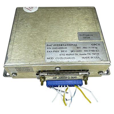 ROLL STEERING CONVERTER - GDC 31 - DAC INTERNATIONAL (P/N 1049-4000-03 I S/N 12593)
