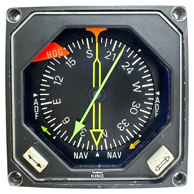 RMI RADIO MAGNETIC INDICATOR - KNI 582 - KING (P/N 066-3060-01 I S/N 3558)