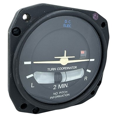 TURN COORDINATOR - 1394T100-7Z - ELETRONIC GYRO (P/N 1394T100-7Z I S/N 809-877)