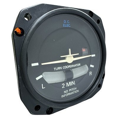 TURN COORDINATOR - 1394T100-(7Z) - ELECTRIC GYRO CORP. (P/N PS50030-3-5 I S/N 813-305)