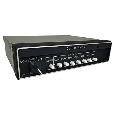 AUDIO PAINEL - AUD-250 - COLLINS (P/N 622-2088-011 I S/N 3715)