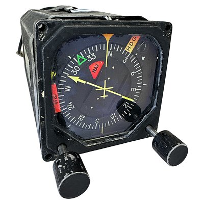 HSI SLAVED NAVIGATION SITUATION DISPLAY - 52D137-1220 - EDO-AIRE MITCHELL (P/N 52D137-1220 I S/N 391B)