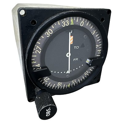 INDICADOR DE VOR - KI-201C - KING (P/N 066-3008-02 I S/N 15355)