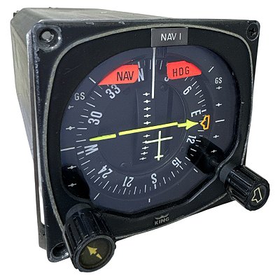 INDICADOR VOR - KI 525A - KING (P/N 066-3046-01 I S/N 8312)