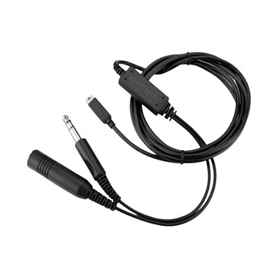 Headset Audio Cable (Included with In-cockpit Bundle) - GARMIN (P/N 010-11921-22)