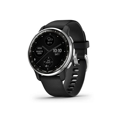 D2 Air X10, GPS, Black + Passivated, WW/EMEA/ANZ - GARMIN (P/N 010-02496-19)
