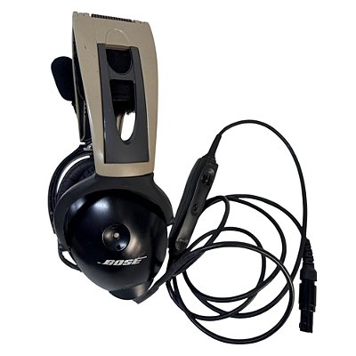 HEADSET AVIATION / FONE AVIAO - A10 6 PIN - BOSE (PN: AHX-34-01 I 4)